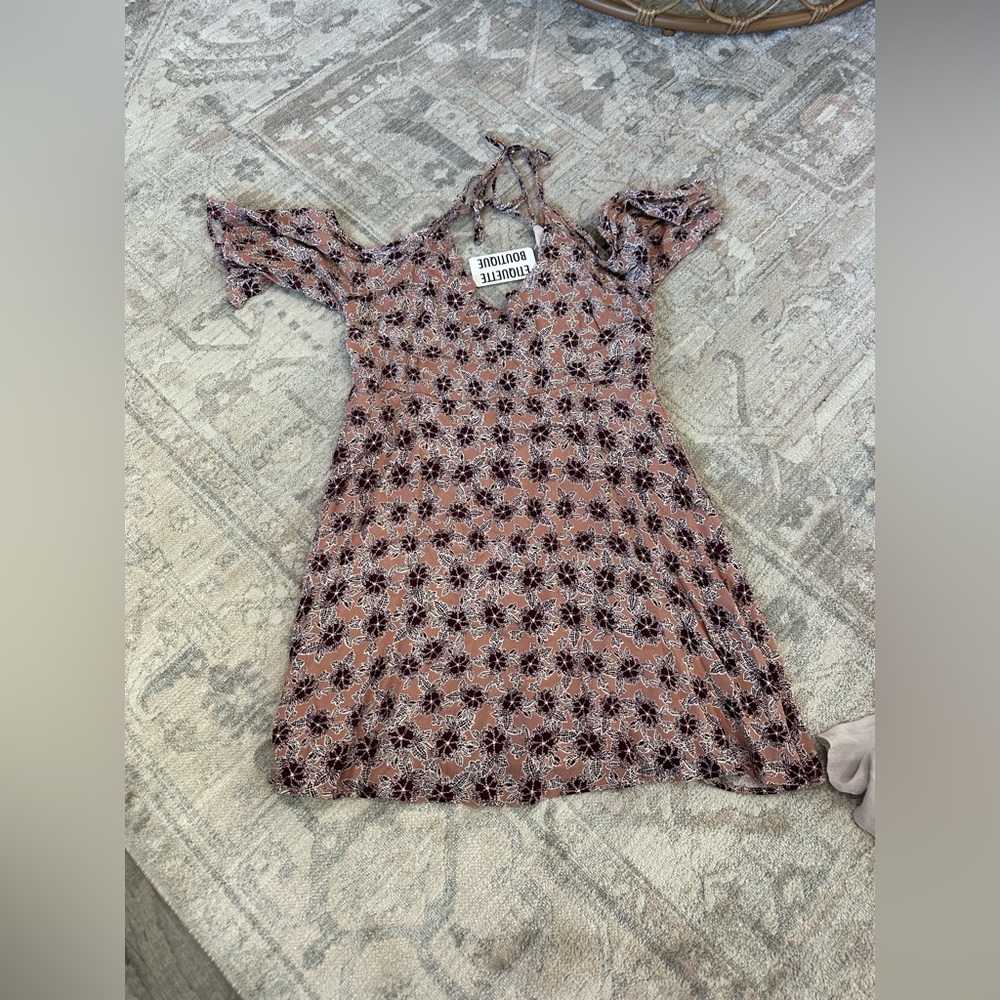 Floral Boutique Dress in Pink